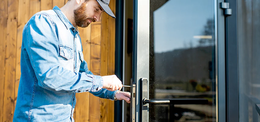 Frameless Glass Storefront Door Locks Replacement in El Granada, CA
